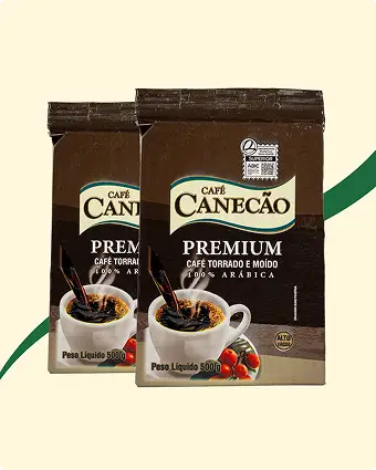 Café Canecão Premium Torrado e Moído 500g