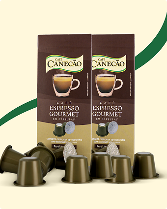 Café Expresso <br>Gourmet em cápsulas